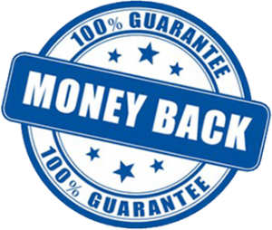 100$ money-back guarantee on our power washing services