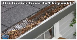 Should i buy gutter guards, clogged, don't believe the hype