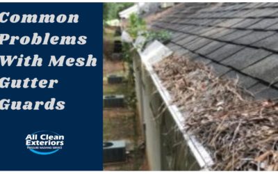 Most Common Mesh Gutter Guard Problems