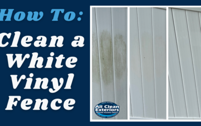 How To Clean a White Vinyl Fence
